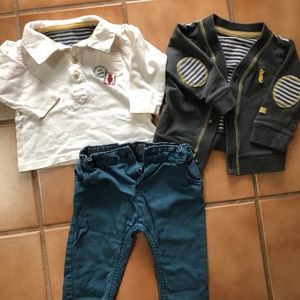 Marks and Spencer 3 piece baby set